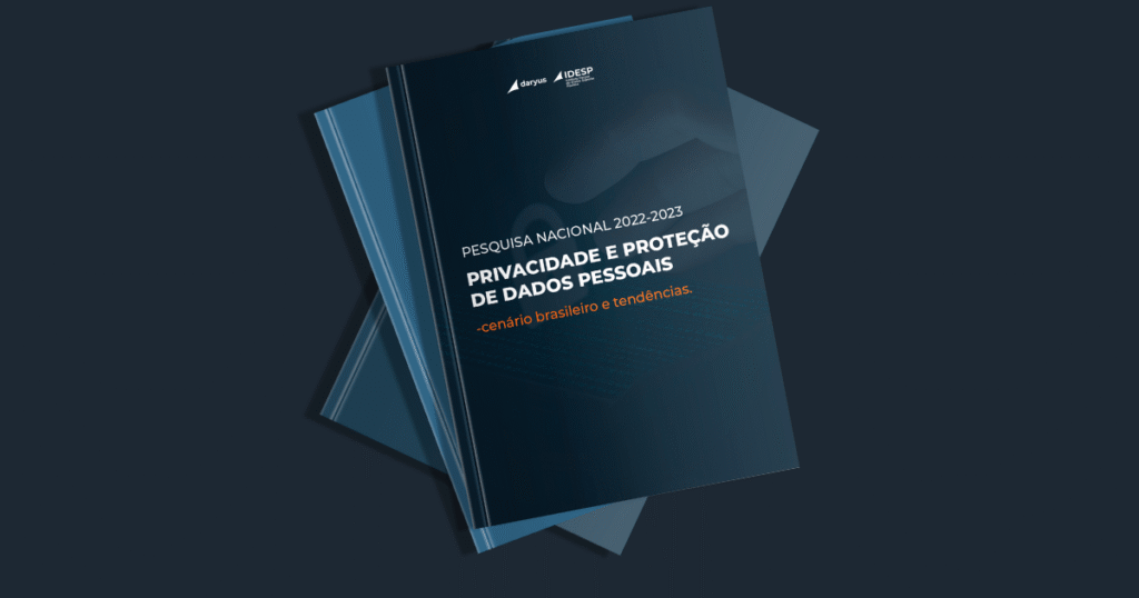 Capa do Relatório da Pesquisa Nacional sobre Maturidade em Privacidade e Proteção de Dados no Brasil 2022-2023